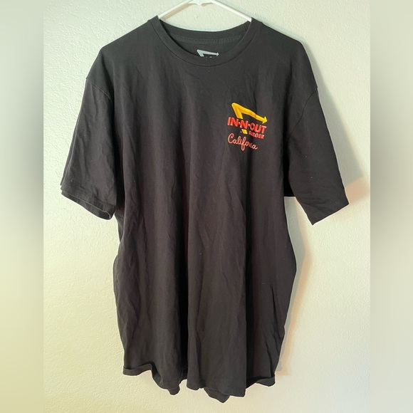 Other - IN-N-OUT California Golden Hour T Shirt BLACK 100% Cotton Collectors Shirt XL